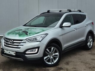 2012 Hyundai Santa Fe III, серебристый, 1800000 рублей, вид 2