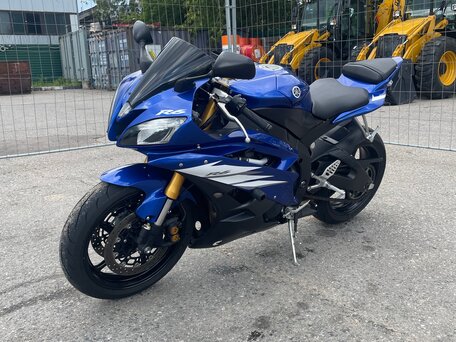 2006 Yamaha YZF-R6, синий, 670000 рублей, вид 3