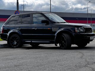 2008 Land Rover Range Rover Sport I, чёрный, 1700000 рублей, вид 3