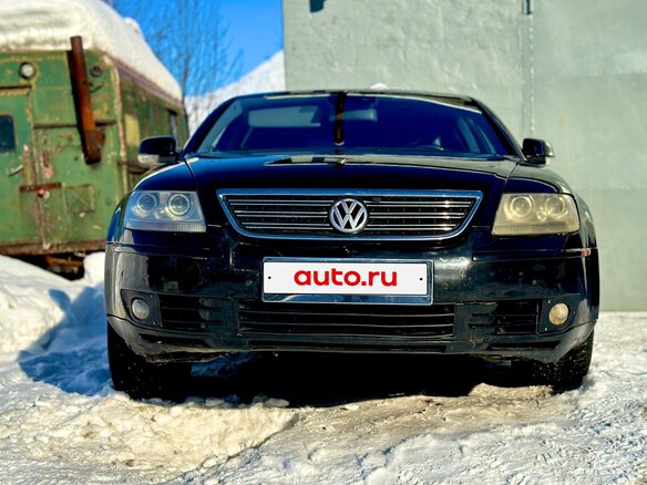 2003 Volkswagen Phaeton I, чёрный, 335000 рублей