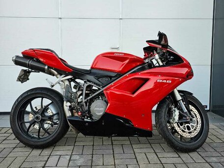 2010 Ducati 848, красный, 750000 рублей, вид 2