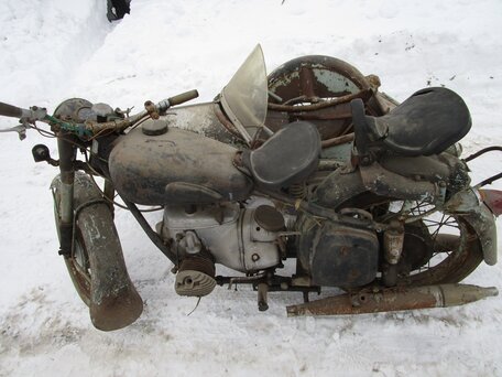 1953 BMW R 12, чёрный, 650000 рублей, вид 1