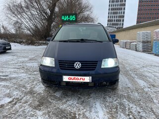 2001 Volkswagen Sharan I Рестайлинг, синий, 450000 рублей, вид 2
