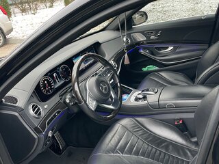 2018 Mercedes-Benz S-Класс 350 d Long VI (W222, C217) Рестайлинг, чёрный, 4700000 рублей, вид 5