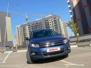 2011 Volkswagen Tiguan I Рестайлинг, синий, 1830000 рублей, вид 2