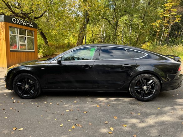 2011 Audi A7 I (4G), чёрный, 1700000 рублей - вид 8