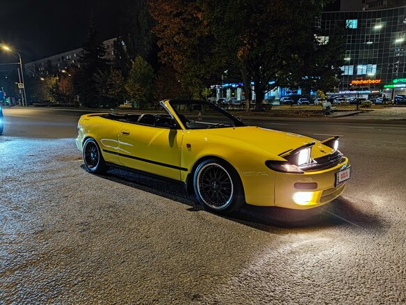 1993 Toyota Celica GT V (T180), жёлтый - вид 29