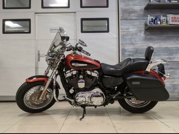 2011 Harley-Davidson Sportster 1200, оранжевый, 699000 рублей - вид 1