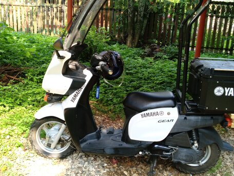 2015 Yamaha Gear, белый, 150000 рублей, вид 2