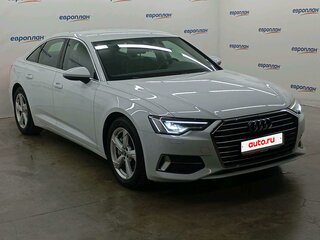 2021 Audi A6 45 TFSI V (C8), белый, 4260000 рублей, вид 2