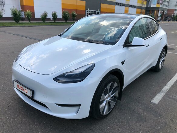 2021 Tesla Model Y Long Range Dual Motor I, белый, 6500000 рублей