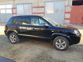 2008 Hyundai Tucson I, чёрный, 850000 рублей, вид 3