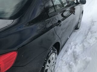 2008 Toyota Corolla AMT X (E140, E150), чёрный, 900000 рублей, вид 3
