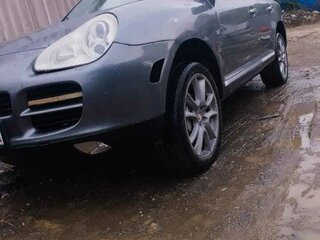 2004 Porsche Cayenne S I (955), серый, 700000 рублей, вид 2