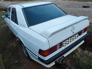1989 Mercedes-Benz 190 (W201), белый, 111000 рублей, вид 4