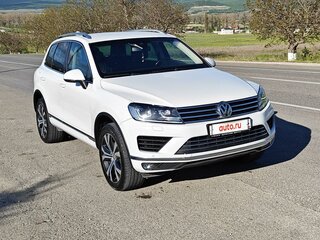 2015 Volkswagen Touareg II Рестайлинг, белый, 3500000 рублей, вид 1