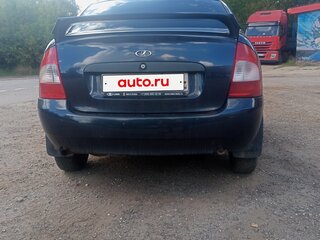 2007 Lada (ВАЗ) Kalina I, синий, 110000 рублей, вид 5