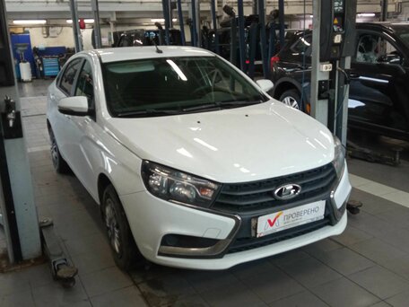 2021 Lada (ВАЗ) Vesta SW I, белый, 966000 рублей, вид 2