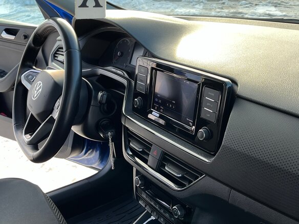 2020 Volkswagen Polo VI, синий, 1800000 рублей - вид 14