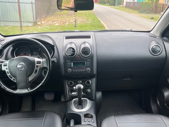 2012 Nissan Qashqai I Рестайлинг, чёрный - вид 6
