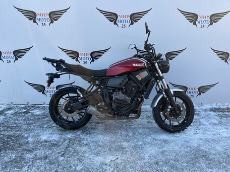 2018 Yamaha XSR700, красный, 540000 рублей, вид 1