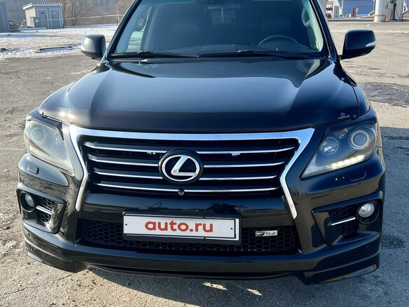 2010 Lexus LX 570 III, чёрный, 3650000 рублей - вид 1