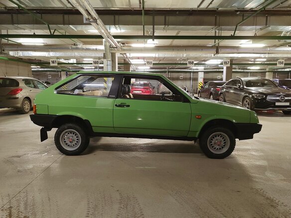 1985 Lada (ВАЗ) 2108 21086, зелёный