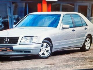 1997 Mercedes-Benz S-Класс 300 III (W140) Рестайлинг, серебристый, 1292000 рублей, вид 2