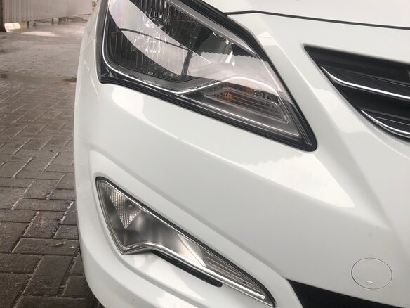 2015 Hyundai Solaris I Рестайлинг, белый, 1132000 рублей - вид 14
