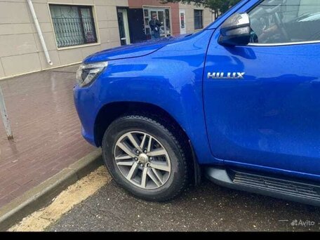 2016 Toyota Hilux, синий, 3400000 рублей, вид 4