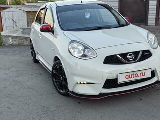 2014 Nissan March IV (K13) Рестайлинг, белый, 760000 рублей, вид 2
