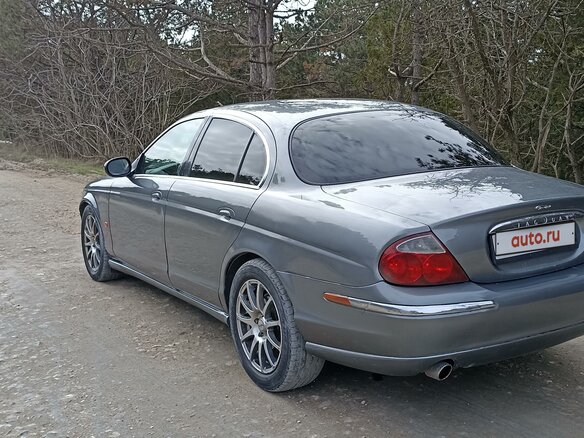 2003 Jaguar S-Type I, серый, 550000 рублей - вид 3