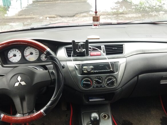 2007 Mitsubishi Lancer IX Рестайлинг, красный, 550000 рублей - вид 5