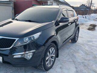 2015 Kia Sportage III Рестайлинг, чёрный, 1600000 рублей, вид 3