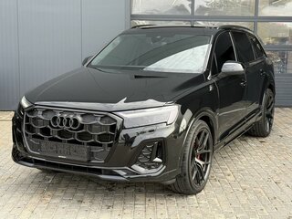 2024 Audi Q7 45 TFSI II (4M) Рестайлинг 2, чёрный, 7690000 рублей, вид 1