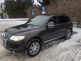 2007 Volkswagen Touareg I Рестайлинг, коричневый, 1000000 рублей, вид 1