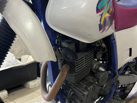 1994 Yamaha TT250R, белый, 330000 рублей - вид 6