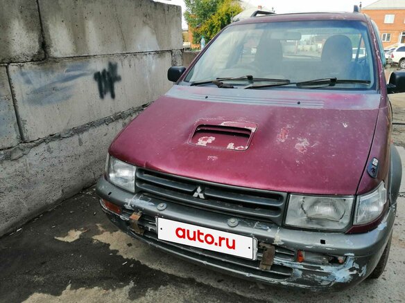 1995 Mitsubishi RVR I, красный, 220000 рублей
