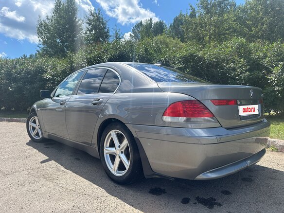 2002 BMW 7 серии 745i IV (E65/E66), серый, 550000 рублей - вид 12