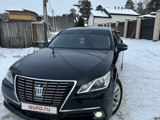 2015 Toyota Crown XIV (S210), чёрный, 2499999 рублей, вид 1