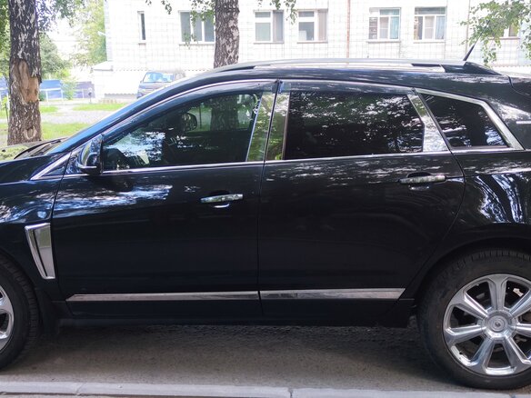 2013 Cadillac SRX II Рестайлинг, чёрный, 1983000 рублей - вид 3