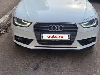 2014 Audi A4 IV (B8) Рестайлинг, белый, 1300000 рублей, вид 2