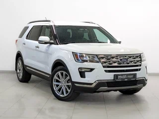2019 Ford Explorer V Рестайлинг 2, белый, 3950000 рублей, вид 3
