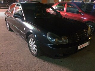 2008 Hyundai Sonata ТагАЗ IV (EF) Рестайлинг, чёрный, 500000 рублей, вид 4