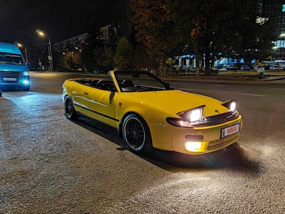 1993 Toyota Celica GT V (T180), жёлтый - вид 24