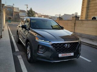 2020 Hyundai Santa Fe IV, серый, 3200000 рублей, вид 2