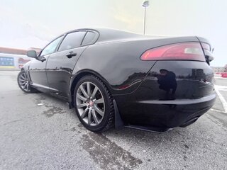 2008 Jaguar XF I, чёрный, 1300000 рублей, вид 5