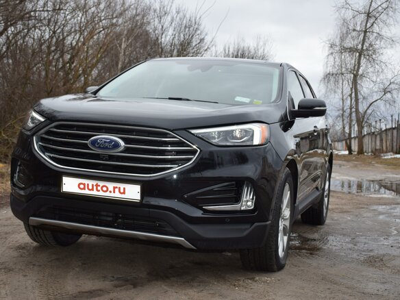 2020 Ford Edge II Рестайлинг, чёрный, 2860000 рублей