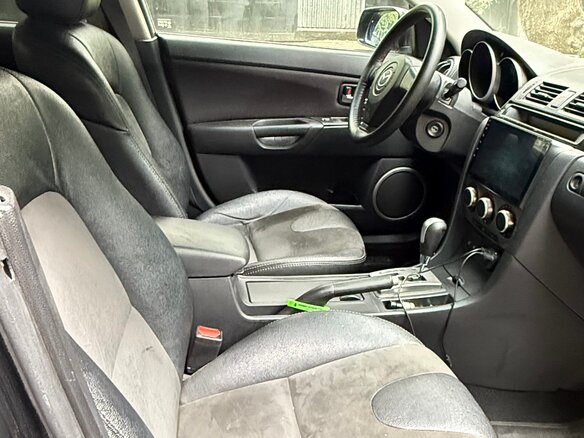2006 Mazda 3 I (BK) Рестайлинг, чёрный, 360000 рублей - вид 8