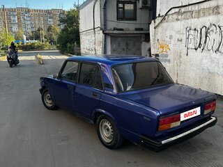 2007 Lada (ВАЗ) 2107, синий, 65000 рублей, вид 5
